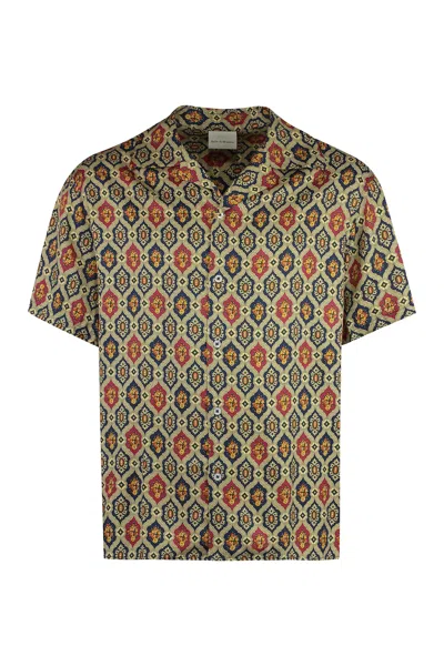 DRÔLE DE MONSIEUR PRINTED VISCOSE SHIRT