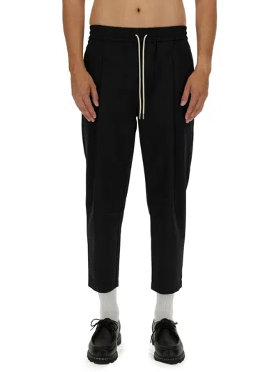Drôle De Monsieur Relaxed Fit Cropped Pants In Multi