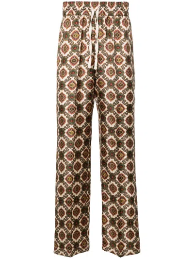 Drôle De Monsieur Renzo Trousers In Beige