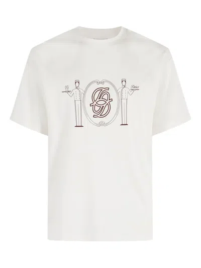 Drôle De Monsieur Le Tshirt Room Service In White