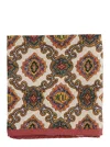 Drôle De Monsieur 'le Foulard Renzo' Beige Foulard With Renzo Pattern In Beige