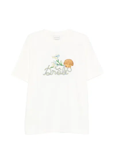 Drôle De Monsieur Shell T-shirt In White
