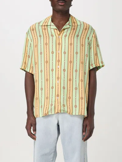 DRÔLE DE MONSIEUR SHIRT DRÔLE DE MONSIEUR MEN COLOR GREEN,G64208012