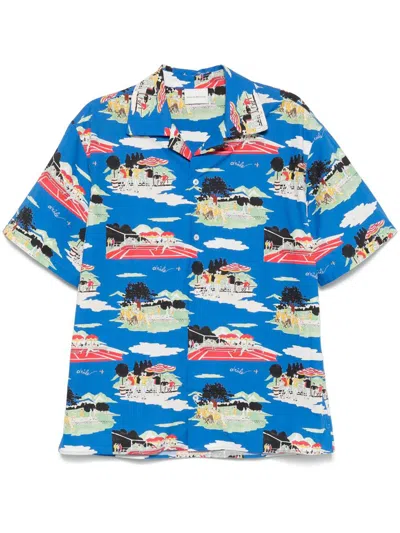 Drôle De Monsieur Shirts In Blue