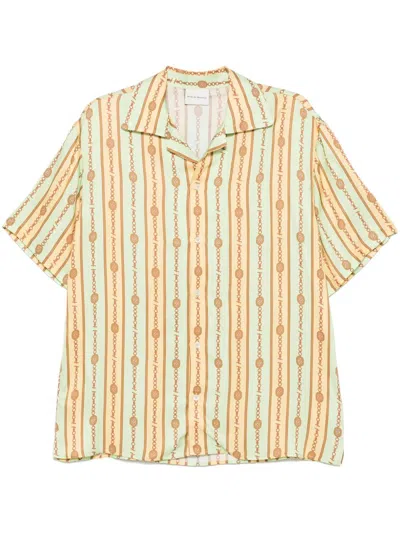 Drôle De Monsieur Shirts In Brown
