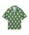 Drôle De Monsieur Short Sleeve Shirt In Green