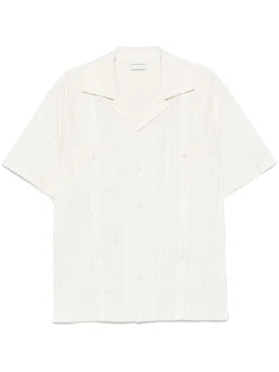Drôle De Monsieur Le Cubaine Shirt In White