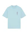 Drôle De Monsieur Le Vase Crewneck T-shirt In Blue