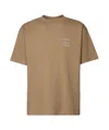 Drôle De Monsieur T-shirt Le T-shirt Slogan Classique In Brown