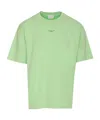 Drôle De Monsieur Drole De Monsieur 'classique' Green Cotton T Shirt In Green