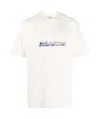 Drôle De Monsieur Graphic-print Cotton T-shirt In White