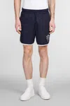Drôle De Monsieur Drawstring-waist Shorts In Blue