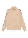 Drôle De Monsieur Le Veste Survetement Satin-jersey Track Jacket In Multi