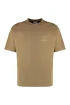 Drôle De Monsieur T-shirt Le T-shirt Slogan Classique In Brown