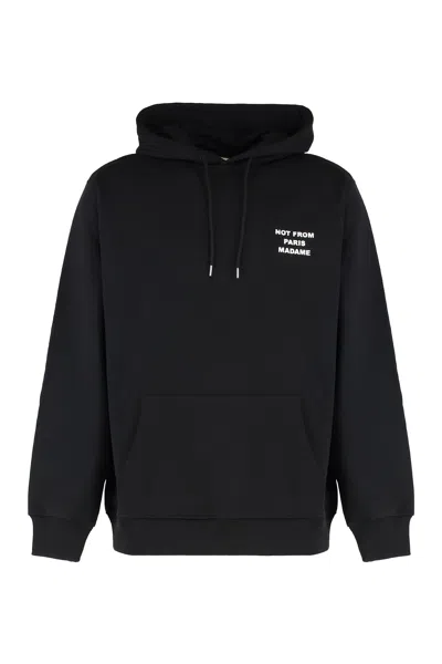 DRÔLE DE MONSIEUR SLOGAN COTTON HOODIE