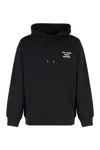 Drôle De Monsieur Le Hoodie Slogan Sweatshirt In Black