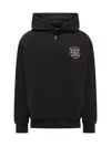 Drôle De Monsieur Slogan Hoodie In Black