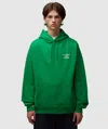 Drôle De Monsieur Drole De Monsieur Sweatshirt With Written Embroidery In Green