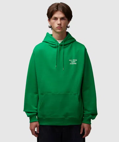 DRÔLE DE MONSIEUR DRÔLE DE MONSIEUR SLOGAN HOODIE