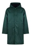Drôle De Monsieur Slogan Nylon Parka