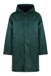 Drôle De Monsieur Slogan Nylon Parka