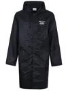 Drôle De Monsieur Slogan Parka In Black