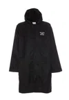 Drôle De Monsieur Slogan Parka In Black