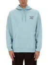 Drôle De Monsieur Logo Embroidered Hooded Sweatshirt