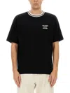 Drôle De Monsieur Slogan-print T-shirt In Black