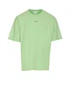 Drôle De Monsieur Drole De Monsieur 'classique' Green Cotton T Shirt In Green