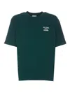 Drôle De Monsieur Le T-shirt Slogan In Green