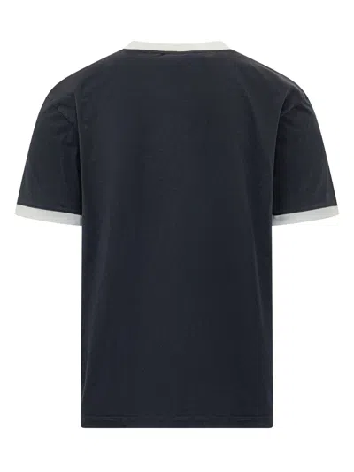 Drôle De Monsieur Drole De Monsieur Slogan Tee - Perfect For Fall In Navy