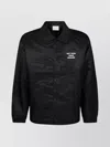 Drôle De Monsieur Black Jacket With Logo