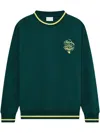 Drôle De Monsieur Slogan Vignes Sweatshirt In 绿色