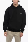 DRÔLE DE MONSIEUR SOLID COLOR BRUSHED COTTON HOODIE