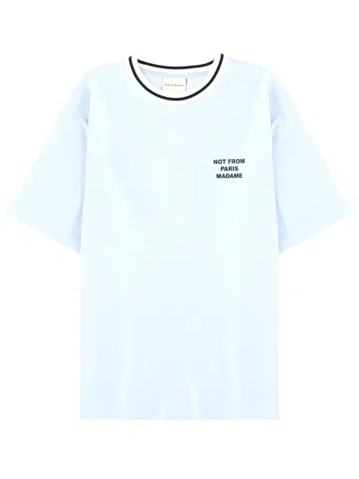 Drôle De Monsieur Emporio Armani Blue Crew Neck T-shirt