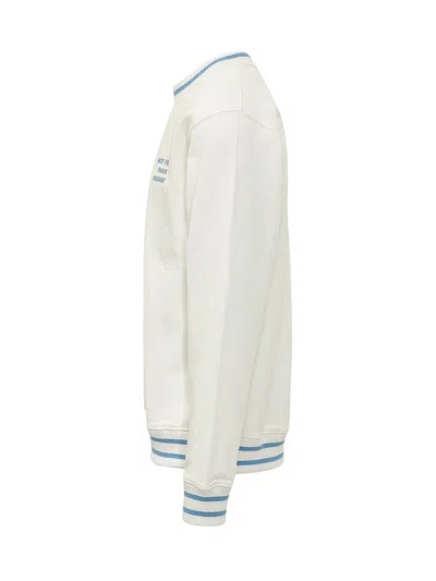Drôle De Monsieur Drole De Monsieur Sport Sweatshirt - Fall/winter Collection In Off White