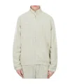 Drôle De Monsieur Stand Collar Casual Jacket In Neutral