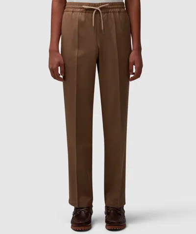 Drôle De Monsieur Straight Leg Pant In Ice Brown