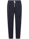 Drôle De Monsieur Straight-leg Trousers In Blue