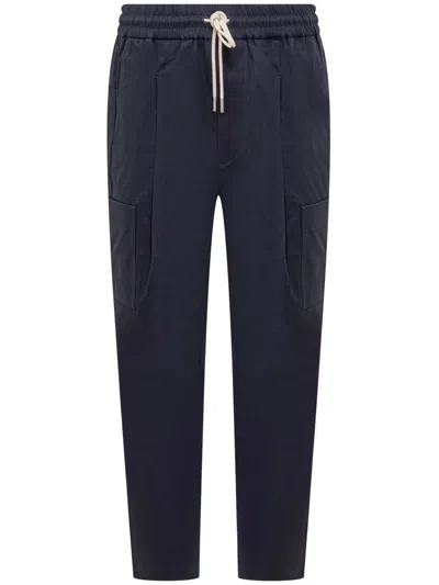 Drôle De Monsieur Straight-leg Trousers In Blue