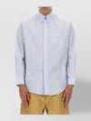 Drôle De Monsieur Striped Shirt Button-down Collar