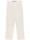 Drôle De Monsieur Gestreifte Hose In Nude