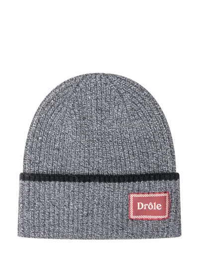 Drôle De Monsieur Drole De Monsieur Stylish Wool Hat In Heather Grey