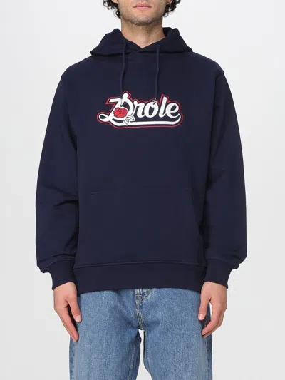 DRÔLE DE MONSIEUR SWEATER DRÔLE DE MONSIEUR MEN COLOR BLUE,H46450009
