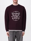Drôle De Monsieur Sweater  Men Color Red In Multi