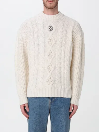 DRÔLE DE MONSIEUR SWEATER DRÔLE DE MONSIEUR MEN COLOR WHITE,H46442001