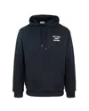 Drôle De Monsieur Le Hoodie Slogan Sweatshirt In Black