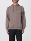 Drôle De Monsieur Cotton Sweatshirts In Gray