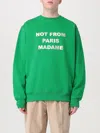 DRÔLE DE MONSIEUR SWEATSHIRT DRÔLE DE MONSIEUR MEN COLOR GREEN,F75988012